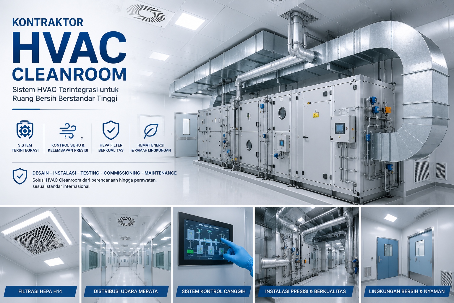 Kontraktor HVAC Cleanroom