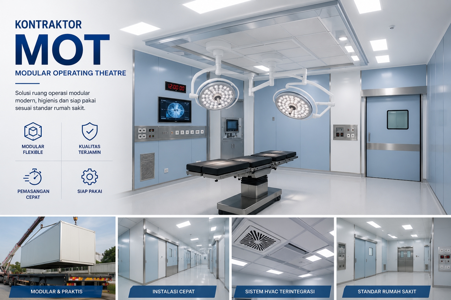 Kontraktor MOT (Modular Operating Theatre)