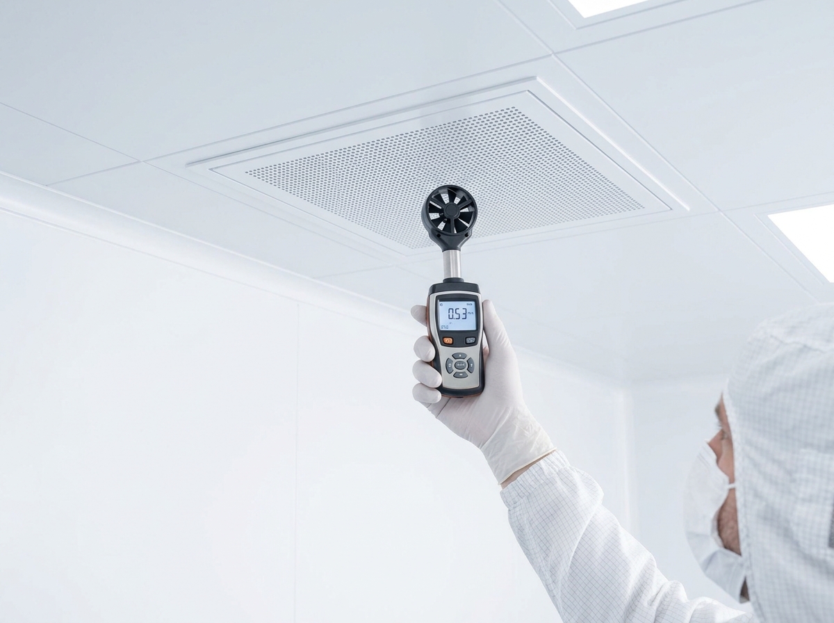 Pengujian Differential Pressure Udara oleh Vendor Cleanroom Indonesia