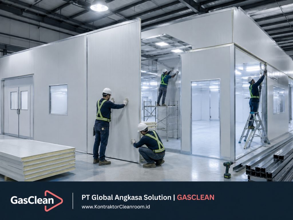 jasa instalasi sandwich panel