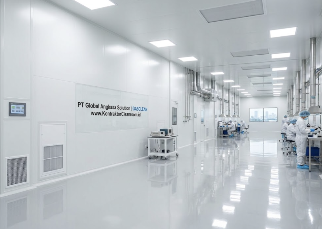 Kontraktor Sandwich Panel Indonesia PT Global Angkasa Solution GASCLEAN KontraktorCleanroom.id